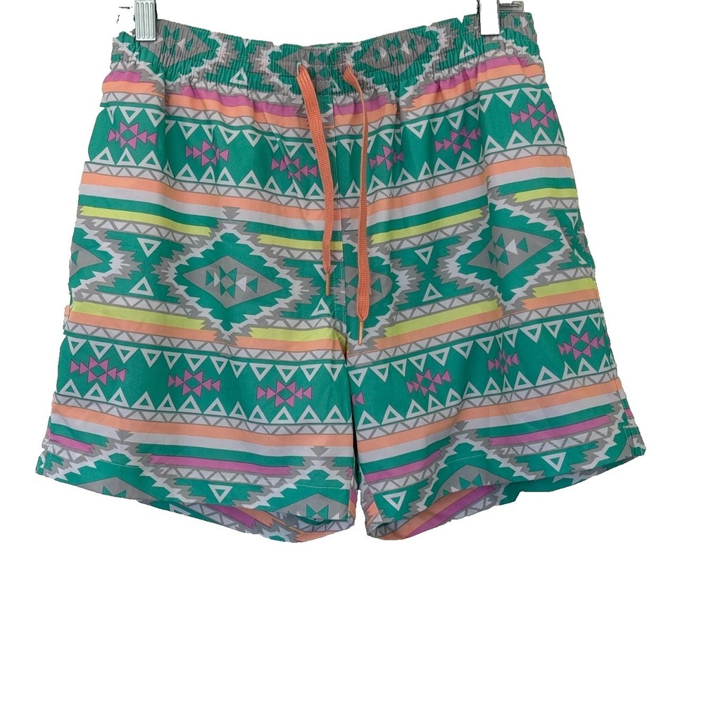 Chubbies Swim Trunks Medium The En Guegos Aztec Geometric 5.5" Lined Southwest